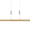 Deckenleuchten * | Home Story Led-Pendelleuchte, Holz