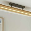 Deckenleuchten * | Trio Led-Deckenleuchte, 1-Flammig, Pinienholz