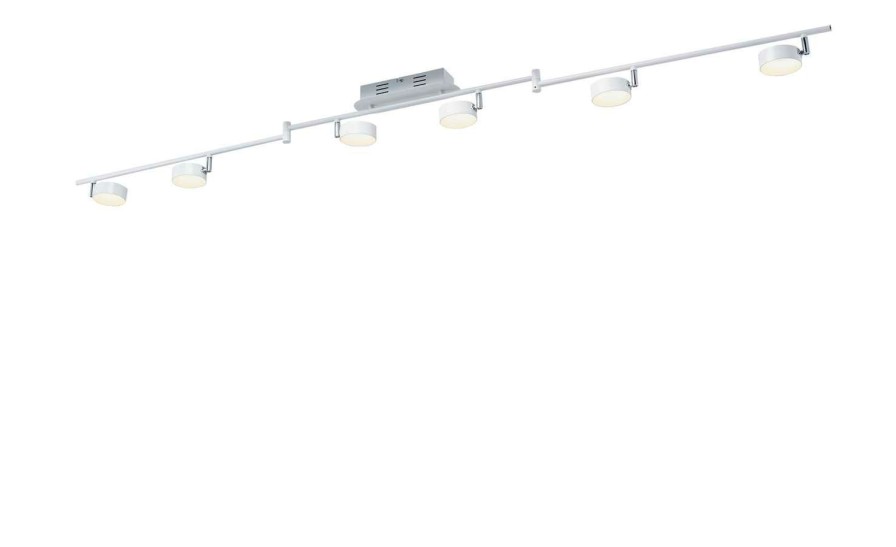 Deckenleuchten * | Khg Led-Spot, 6-Flammig Weis