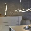 Tischlampen * | Khg Led-Tischleuchte, Chrom `Wavy`