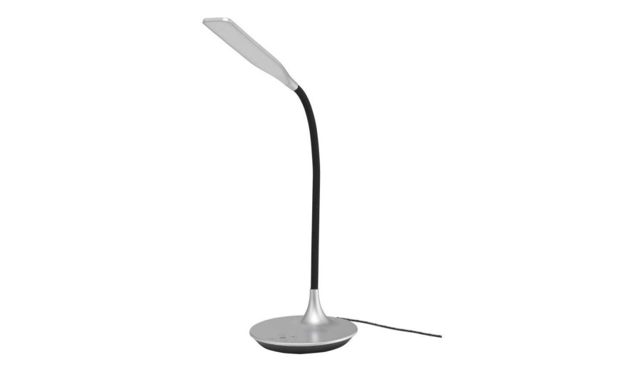 Tischlampen * | Paul Neuhaus Led-Schreibtischleuchte, Silberfarben