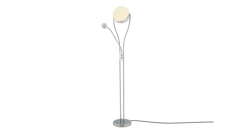 Stehlampen * | Trio Led-Deckenfluter, 2-Flammig, Chrom