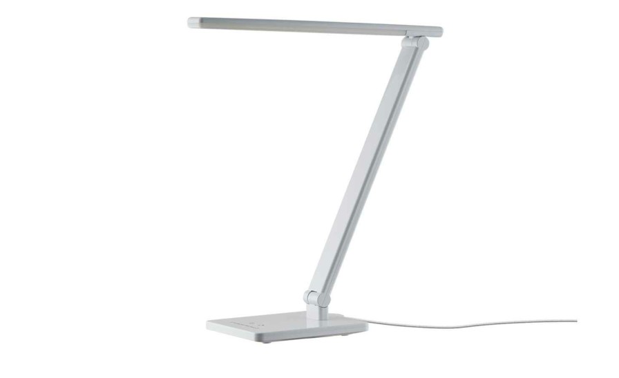 Tischlampen * | Khg Led-Tischleuchte, Weis