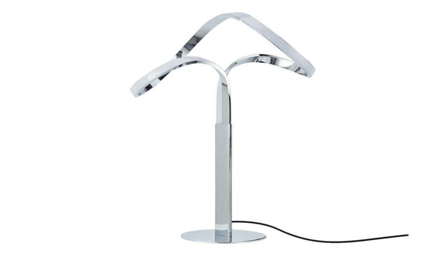 Tischlampen * | Khg Led-Tischleuchte, 1-Flammig, Chrom