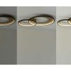 Deckenleuchten * | Trio Led-Deckenleuchte, Schwarz/ Gold Gros | 36|W