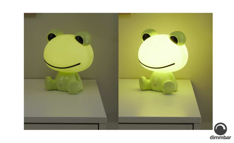 Kinderlampen * | Akku-Tischleuchte Frog