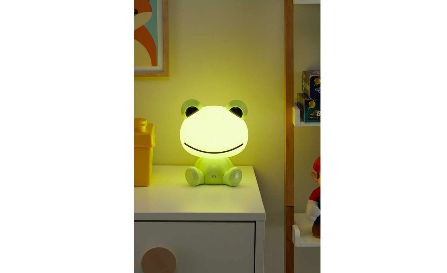 Kinderlampen * | Akku-Tischleuchte Frog