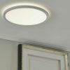 Deckenleuchten * | Led-Panel, Weis Mit Hintergrundbeleuchtung `Mittel` | 18|W