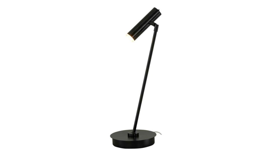 Tischlampen * | B-Leuchten Led-Tischleuchte, 1-Flammig, Schwarz