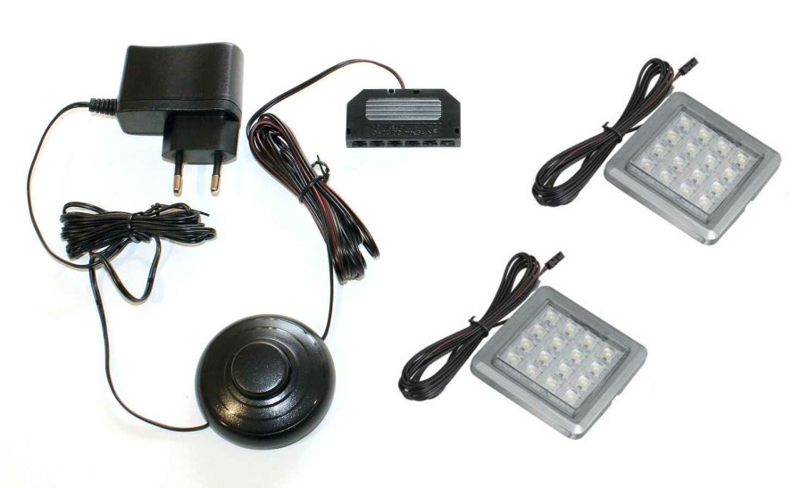 M Belleuchten * | Led- Unterbauspot, 2Er Set